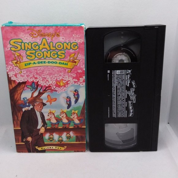 5 Walt Disney Sing Along Songs VHS Lot Animated Musical Children's Cartoons - Picture 4 of 13